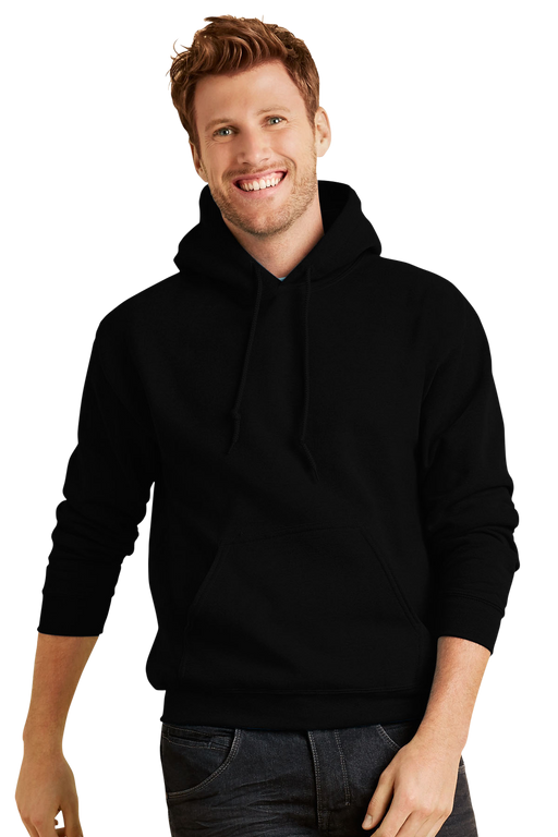 Gildan® Heavy Blend™ Adult Hooded Sweatshirt - Black,LG