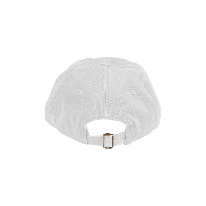 Clutch Bio-Washed Unconstructed Twill Cap - White,QTY