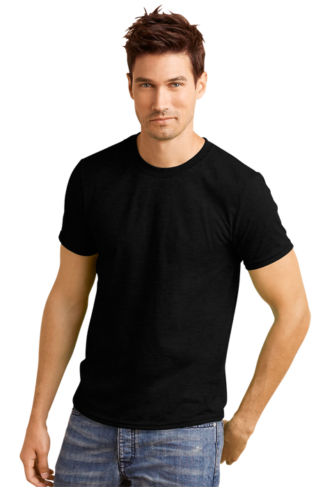 Gildan® Softstyle® Adult T-Shirt - Black,LG