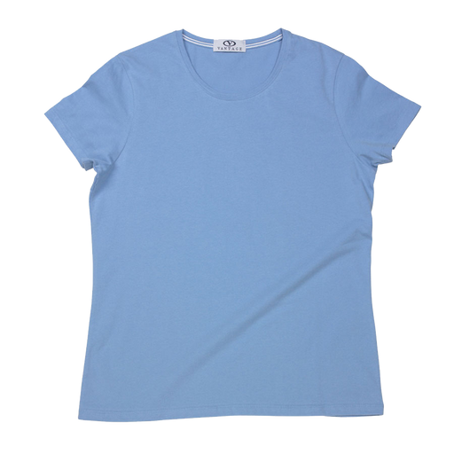 Women’s Stretch Crew - Light Blue,LG