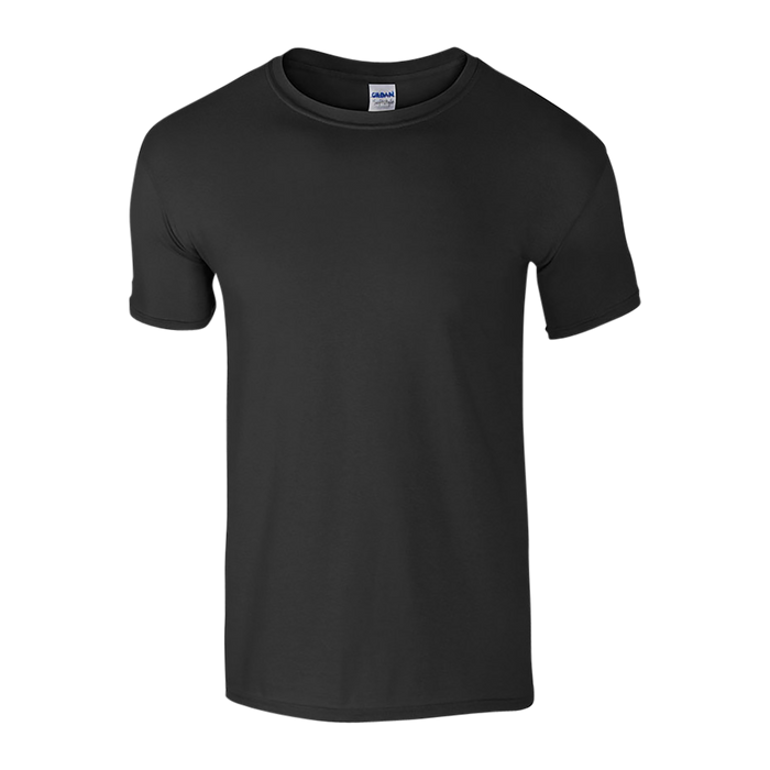 Gildan® Softstyle® Adult T-Shirt - Black,LG