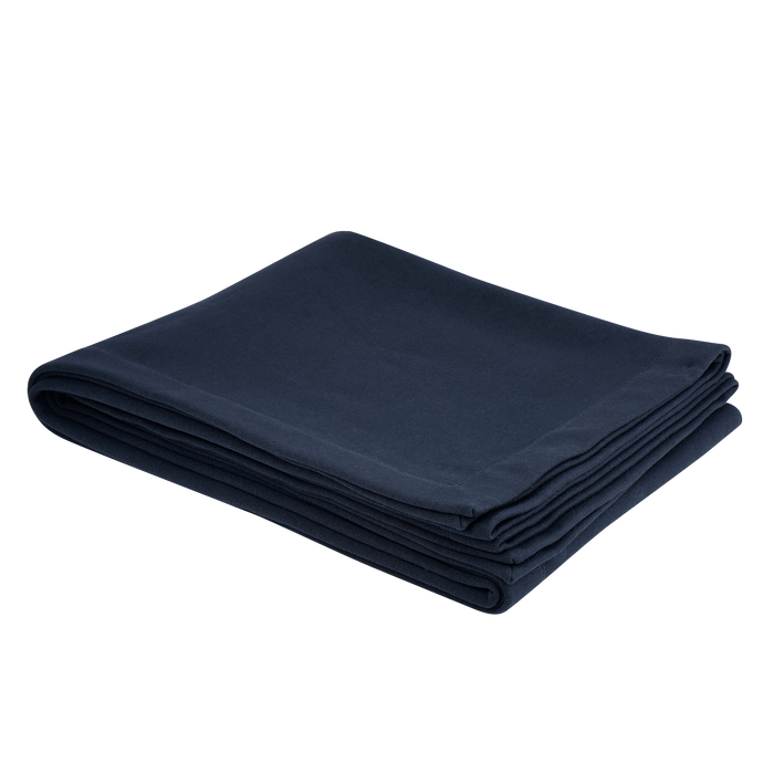 Varsity Fleece Blanket - Navy,QTY