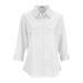 Women's Easy-Care Solid Textured Shirt - White,SM