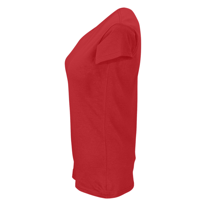 Gildan® Softstyle® Ladies' T-Shirt - Red,LG