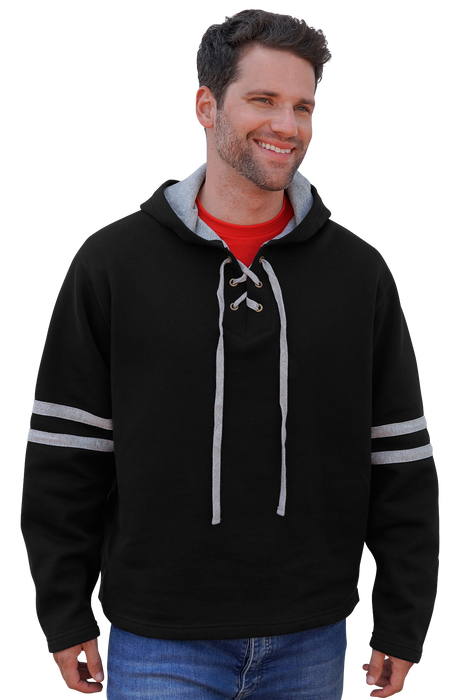 Brantford Hoodie - Black/Grey Mix,XSM