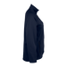 Women's Brushed Back Micro-Fleece Full-Zip Jacket - Navy,2XLG