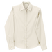 Women’s Organic Cotton Poplin Shirt - Organic Natural,LG