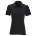 Women's Greg Norman X-Lite 50 Solid Woven Polo - Black,LG
