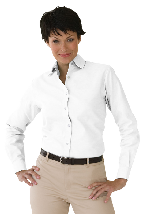 Women's Velocity Repel & Release Oxford Shirt - White,LG