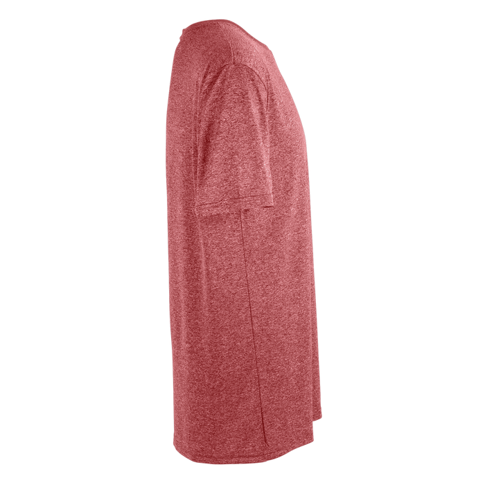 Gildan Performance Adult Core T-Shirt - Heather Sport Scarlet Red,LG