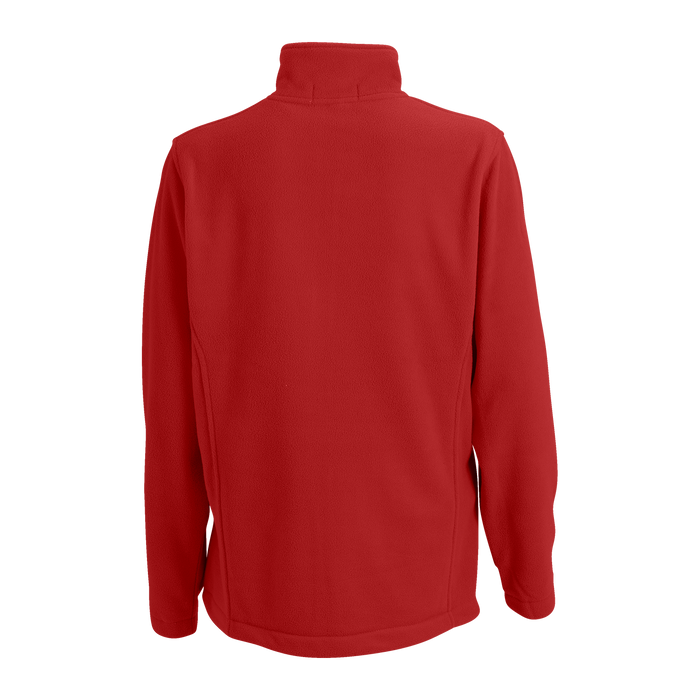 Women’s Vantek™ Microfiber Full-Zip Jacket - Sport Red,LG