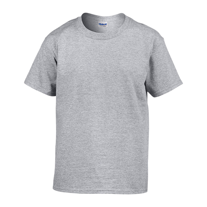 Gildan® Ultra Cotton® Youth T-Shirt - Sport Grey,XSM