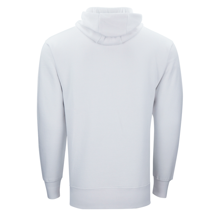 Ultra Soft Fleece Hoodie - White,LG