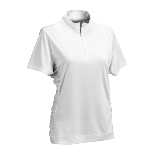 Women's Vansport Omega Ruched Polo