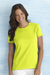 Gildan® Adult Ultra Cotton® Ladies’ T-Shirt - Safety Green,LG