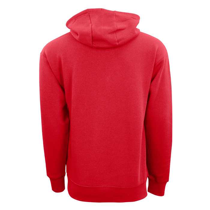 Ultra Soft Fleece Hoodie - Red,2XLG