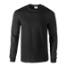 Gildan® Ultra Cotton® Adult Long Sleeve T-Shirt - Black,LG