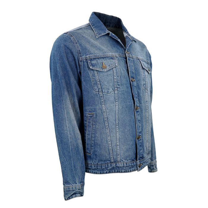 Roadie Denim Jacket - Denim,LG