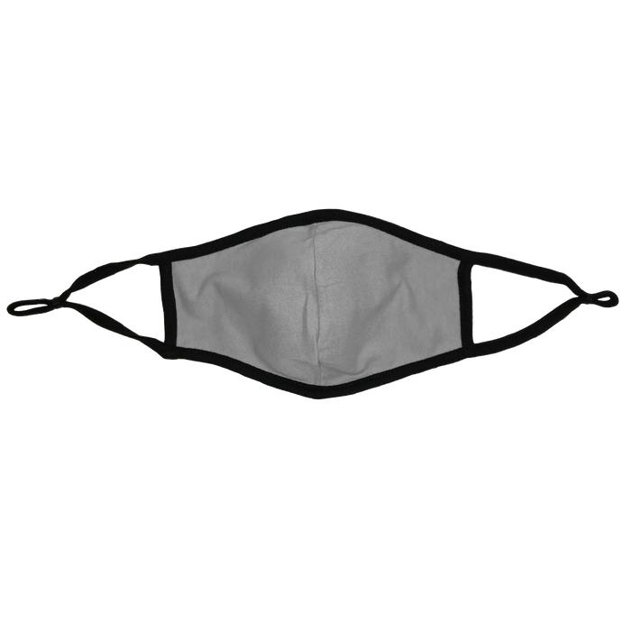 Reversible Cotton Face Mask (5-Pack) - Black,QTY