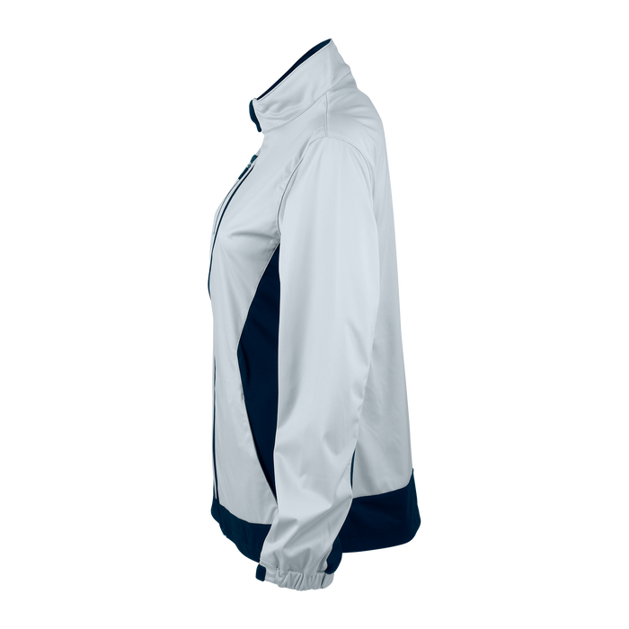 Women's Air-Block Softshell Jacket - Navy/Silver,LG