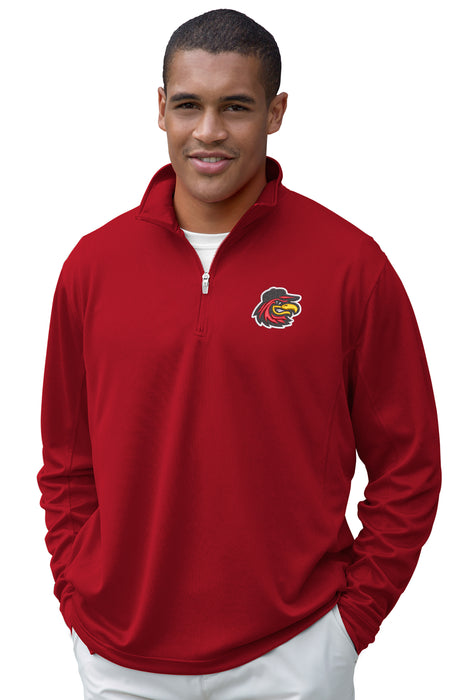 MiLB Rochester Red Wings Vansport 1/4-Zip Tech Pullover - Sports Red,SM