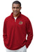 MiLB Rochester Red Wings Vansport 1/4-Zip Tech Pullover - Sports Red,SM