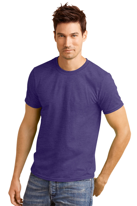 Gildan® Softstyle® Adult T-Shirt - Heather Purple,LG