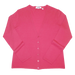 Women's Clubhouse Cardigan Sweater - Dark Pink,XSM