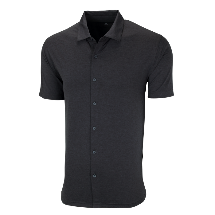 Vansport Pro Ventura Knit Shirt - Black,LG