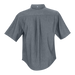 Men's Short-Sleeve Hudson Denim Shirt - Grey,LG