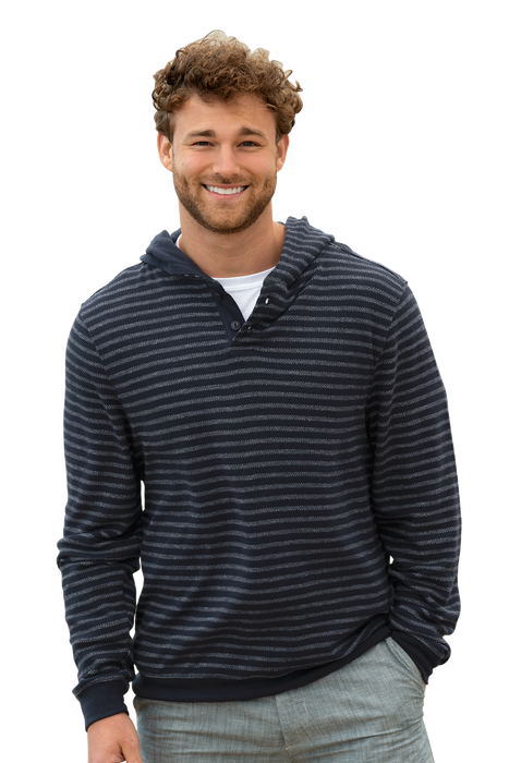 Men s Baja Hoodie PoloShirt