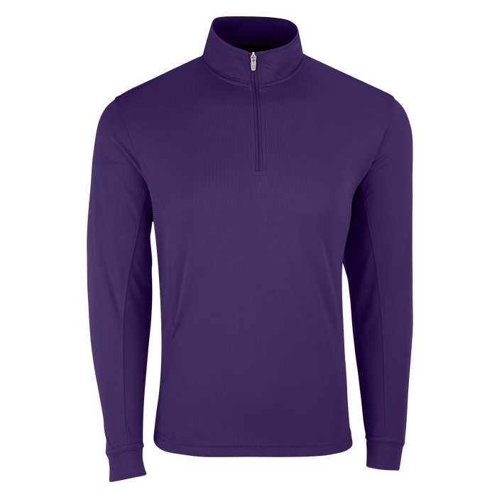 Vansport Mesh 1/4-Zip Tech Pullover - Purple,LG