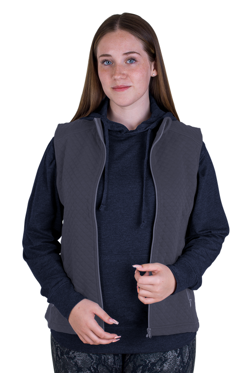 Women's Mesa Vest - Dark Grey,XSM