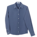 Women's Polynosic Houndstooth Shirt - Bahama Blue/Navy,MD