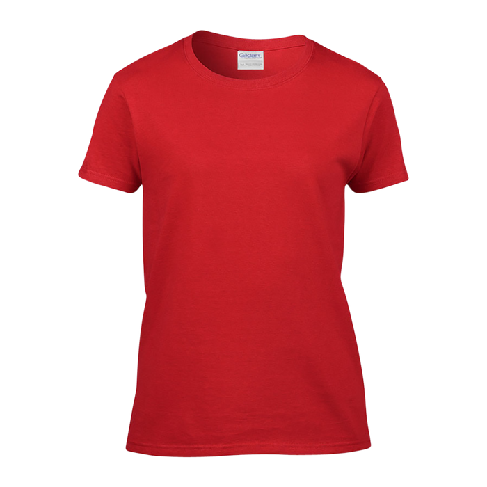 Gildan® Adult Ultra Cotton® Ladies’ T-Shirt - Red,XLG