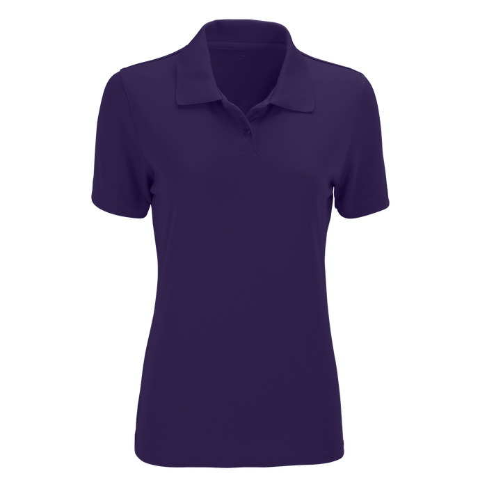 Women's Vansport Omega Solid Mesh Tech Polo