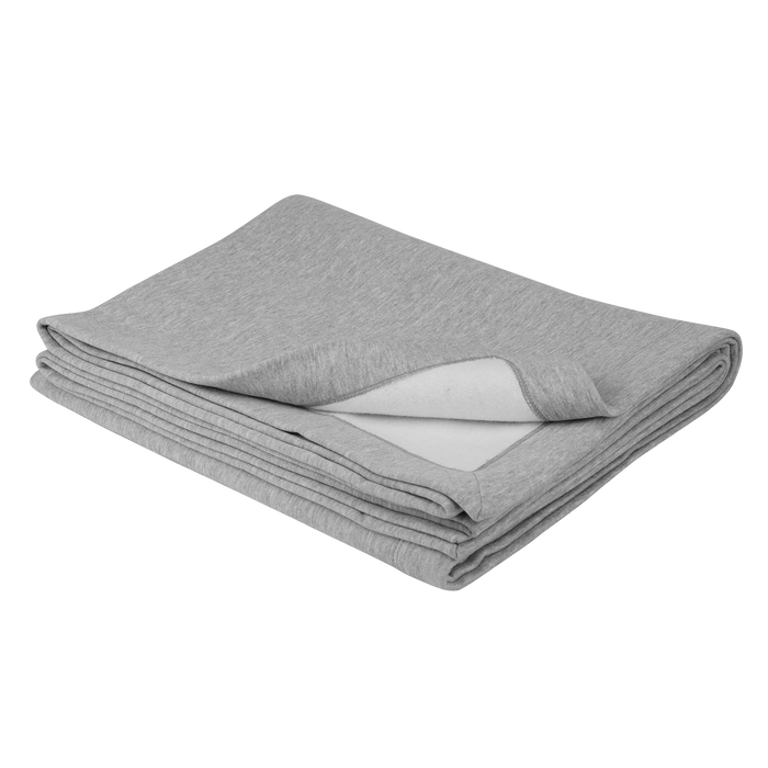 Varsity Fleece Blanket - Grey Heather,QTY