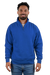 Ultra Soft Fleece 1/4 Zip - Royal,LG
