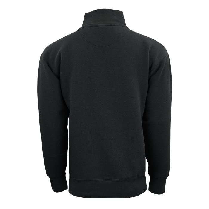 Ultra Soft Fleece 1/4 Zip - Black,LG