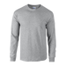 Gildan® Ultra Cotton® Adult Long Sleeve T-Shirt - Sport Grey,LG