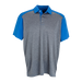 Vansport Two-Tone Polo - Royal/Charcoal Heather,LG