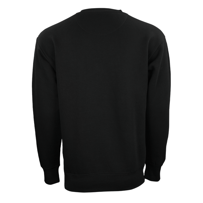 Ultra Soft Fleece Crewneck - Black,LG