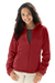 Women’s Vantek™ Microfiber Full-Zip Jacket - Sport Red,LG