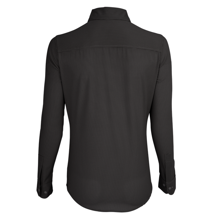 Women's Vansport Sandhill Dress Shirt - Black,LG