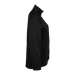 Women's Brushed Back Micro-Fleece Full-Zip Jacket - Black,LG