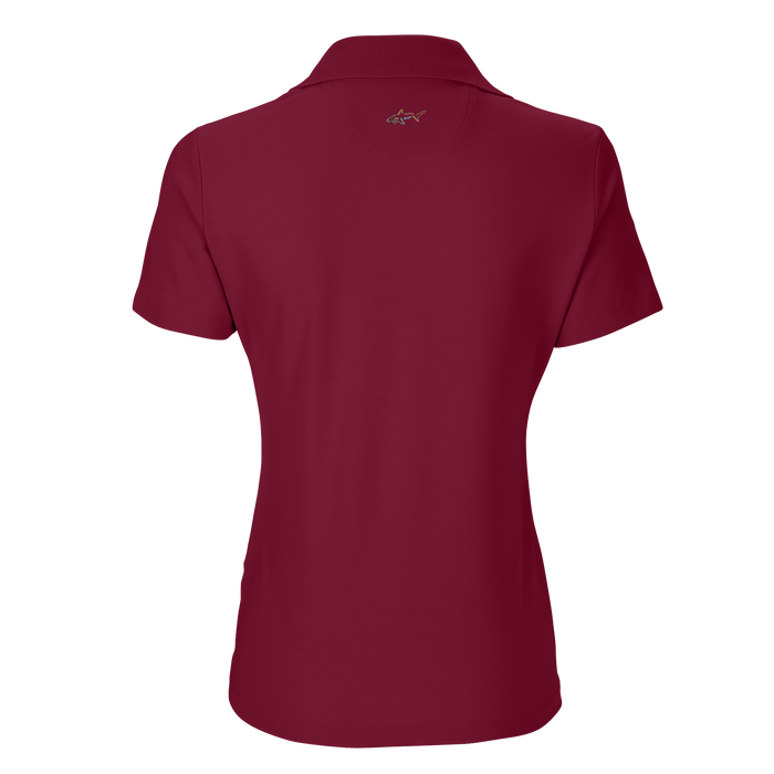 Women’s Play Dry® Performance Mesh Polo - Maroon,XLG