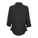 Women's Easy-Care Solid Textured Shirt - Black,LG