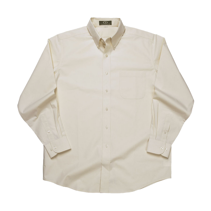 Organic Cotton Poplin Shirt - Organic Natural,LG