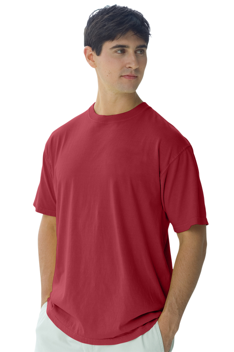 Velocity Color Wash T-Shirt - Nantucket Red,LG