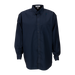 Blended Poplin Shirt - Navy,LG